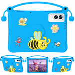 For Lenovo Yoga Tab 11.1 / TECNO Megapad SE EVA Case Bee Style Kickstand Tablet Cover with Carry Handle