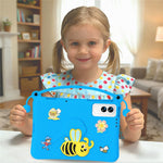 For Lenovo Yoga Tab 11.1 / TECNO Megapad SE EVA Case Bee Style Kickstand Tablet Cover with Carry Handle