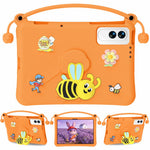 For Lenovo Yoga Tab 11.1 / TECNO Megapad SE EVA Case Bee Style Kickstand Tablet Cover with Carry Handle