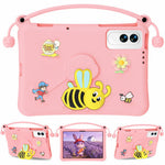 For Lenovo Yoga Tab 11.1 / TECNO Megapad SE EVA Case Bee Style Kickstand Tablet Cover with Carry Handle
