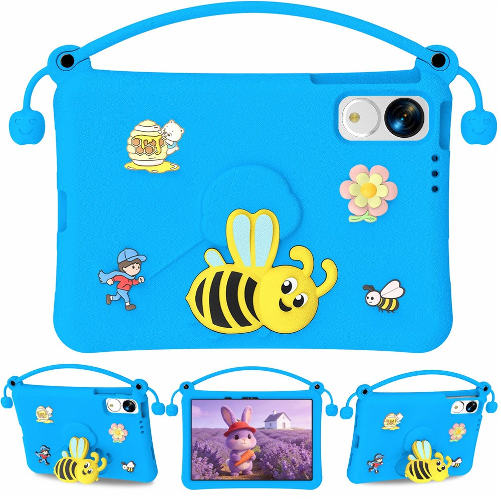 EVA Case For Huawei MatePad 11.5 (2026) / MatePad 11.5 S (2025) / Honor Pad 10 Pro / Pad V9 / Pad GT , Bee Style Kickstand Tablet Cover with Carry Handle