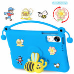 EVA Case For Huawei MatePad 11.5 (2026) / MatePad 11.5 S (2025) / Honor Pad 10 Pro / Pad V9 / Pad GT , Bee Style Kickstand Tablet Cover with Carry Handle