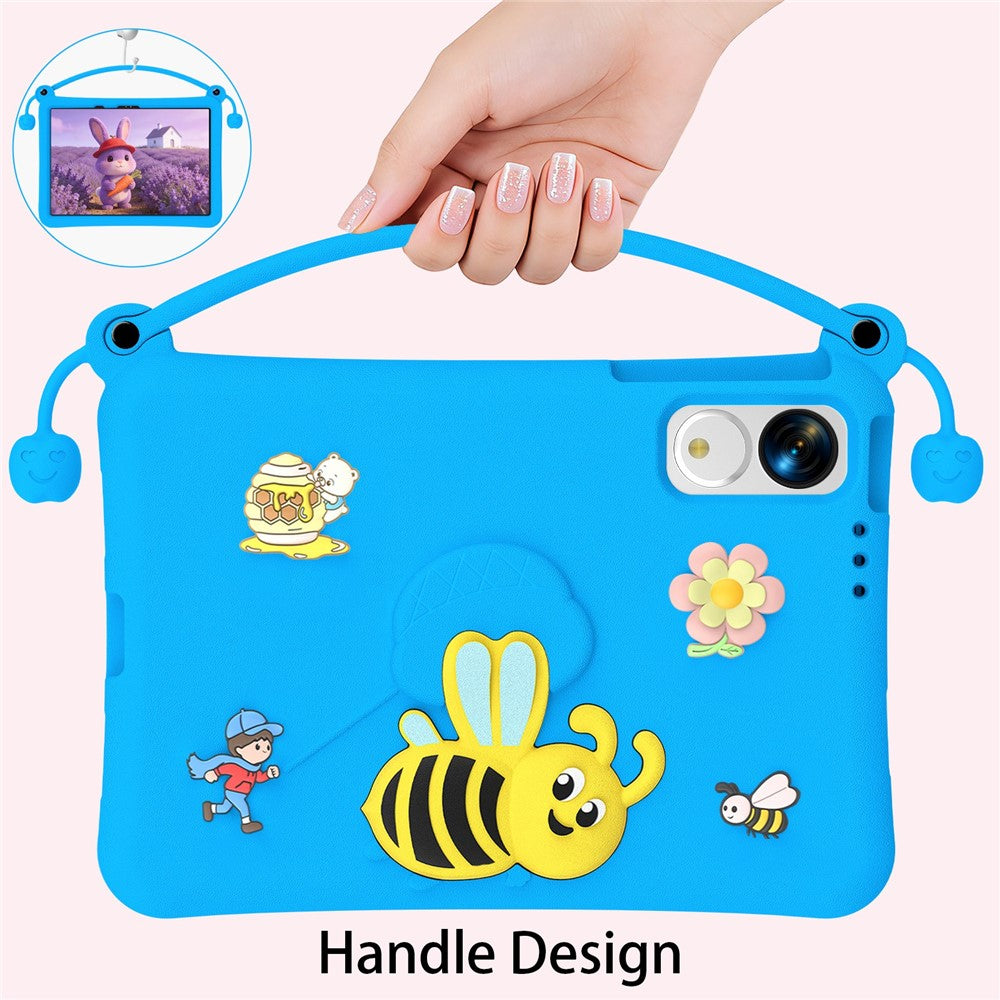 EVA Case For Huawei MatePad 11.5 (2026) / MatePad 11.5 S (2025) / Honor Pad 10 Pro / Pad V9 / Pad GT , Bee Style Kickstand Tablet Cover with Carry Handle