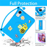 EVA Case For Huawei MatePad 11.5 (2026) / MatePad 11.5 S (2025) / Honor Pad 10 Pro / Pad V9 / Pad GT , Bee Style Kickstand Tablet Cover with Carry Handle