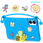 EVA Case For Xiaomi Redmi Pad Pro / Pad Pro 5G / Pad 2 Pro / Poco Pad M1 / Lenovo Idea Tab Plus / Honor Pad 10 , Bee Style Kickstand Tablet Cover with Carry Handle