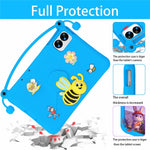 EVA Case For Xiaomi Redmi Pad Pro / Pad Pro 5G / Pad 2 Pro / Poco Pad M1 / Lenovo Idea Tab Plus / Honor Pad 10 , Bee Style Kickstand Tablet Cover with Carry Handle