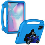 Tabletcover til Xiaomi Redmi Pad Pro / Pad Pro 5G / Pad 2 Pro / Poco Pad M1 / Lenovo Idea Tab Plus / Honor Pad 10, Stødsikkert cover med motorcykelstøtteben og håndtag