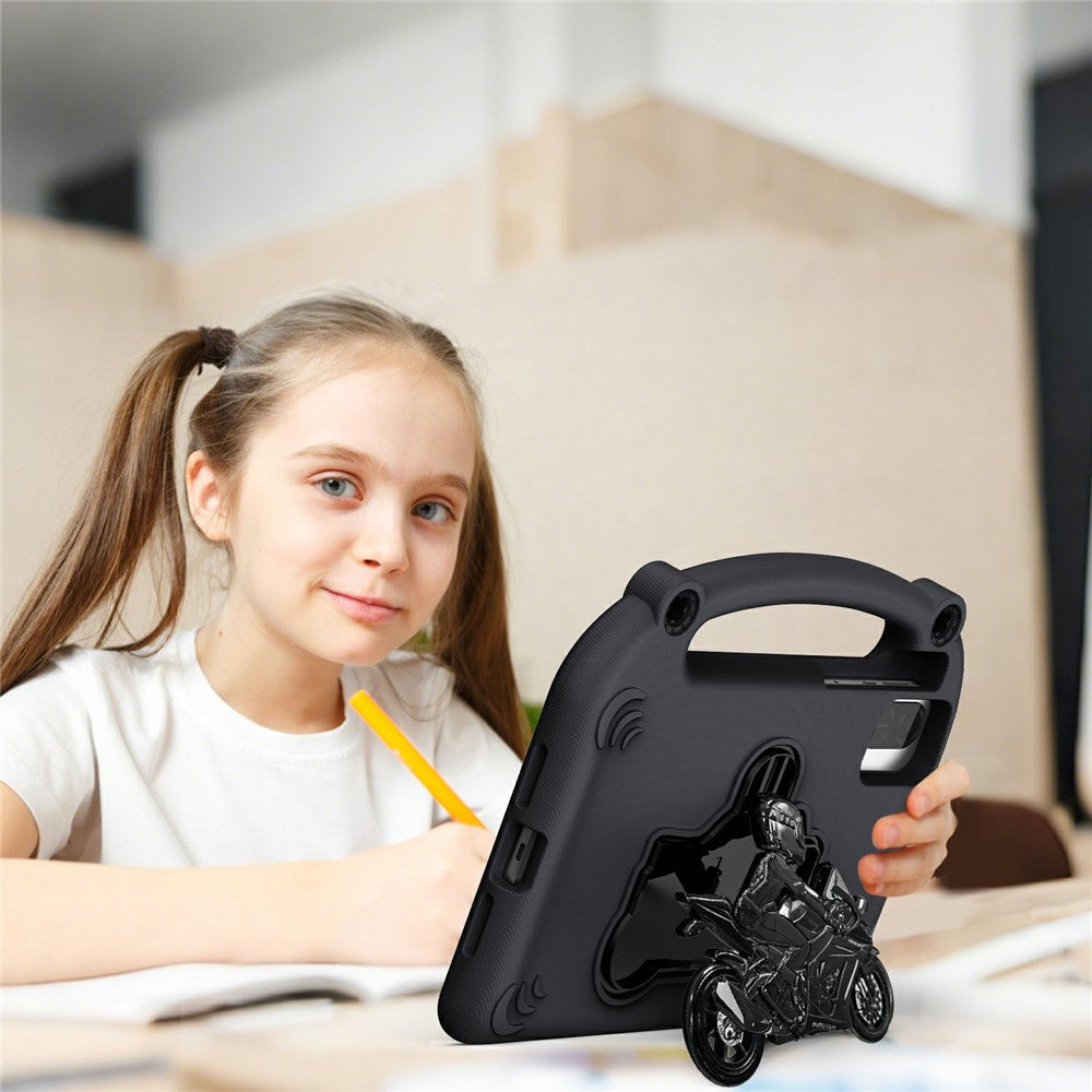 Tablet Case for Honor Pad X10 Pro / X9 / X9a / X8 Pro / X8a / X8b , Motorcycle Kickstand Shockproof Cover with Handle