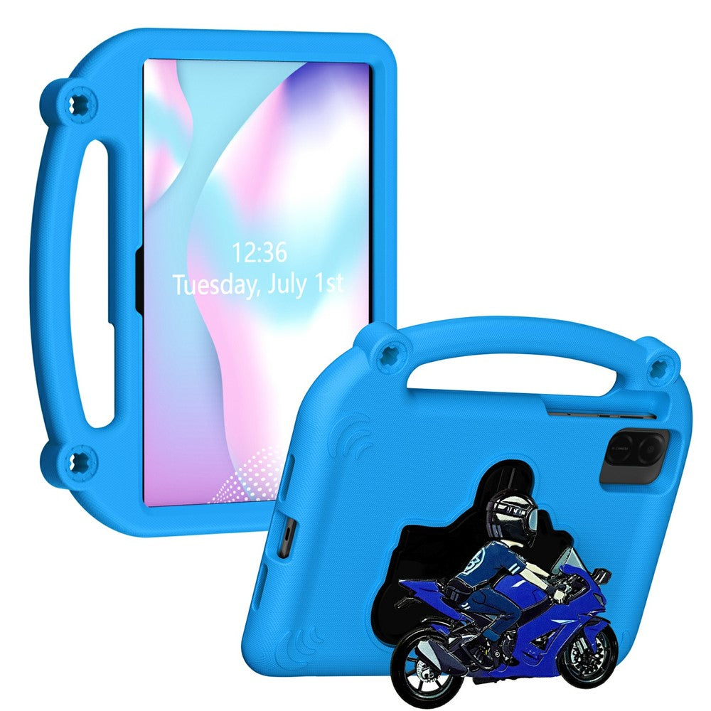 Tablet Case for Honor Pad X10 Pro / X9 / X9a / X8 Pro / X8a / X8b, Motorcycle Kickstand Shockproof Cover with Handle
