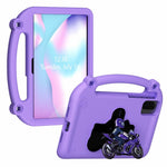 Tabletcover til Honor Pad X10 Pro / X9 / X9a / X8 Pro / X8a / X8b, stødsikkert cover med motorcykelstøtteben og håndtag
