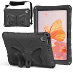 For Xiaomi Redmi Pad 2 SE / Pad 2 9.7 Case Butterfly Kickstand EVA Tablet Cover with Shoulder Strap