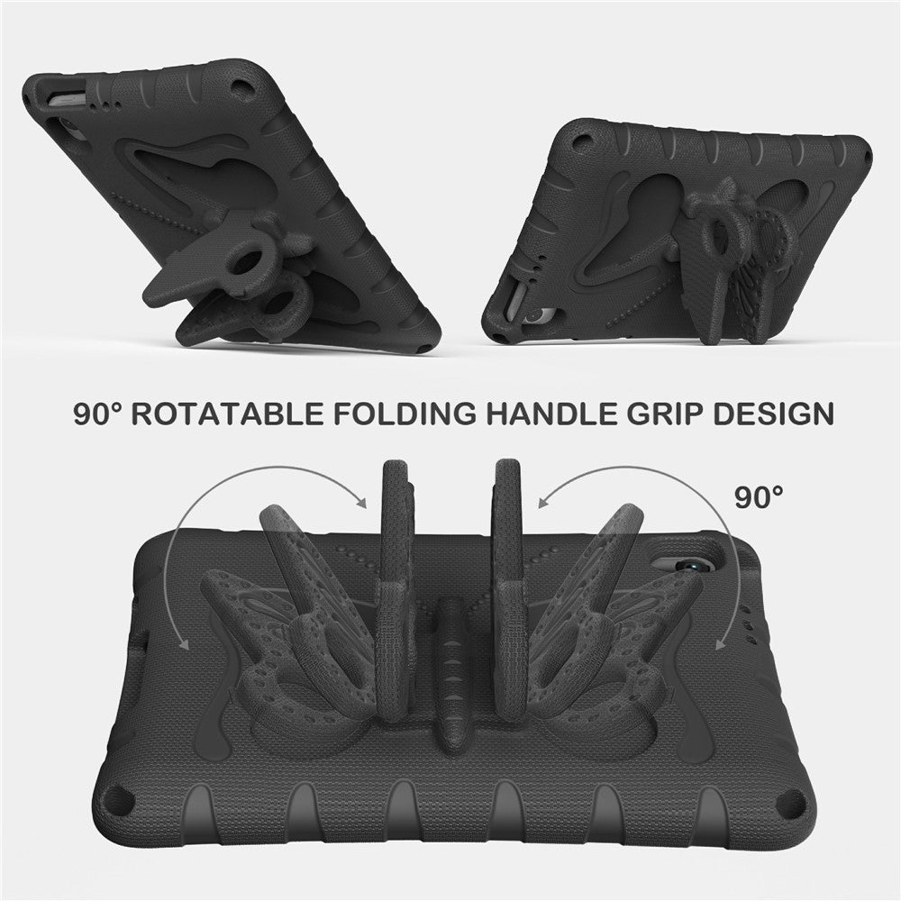 For Xiaomi Redmi Pad 2 SE / Pad 2 9.7 Case Butterfly Kickstand EVA Tablet Cover with Shoulder Strap