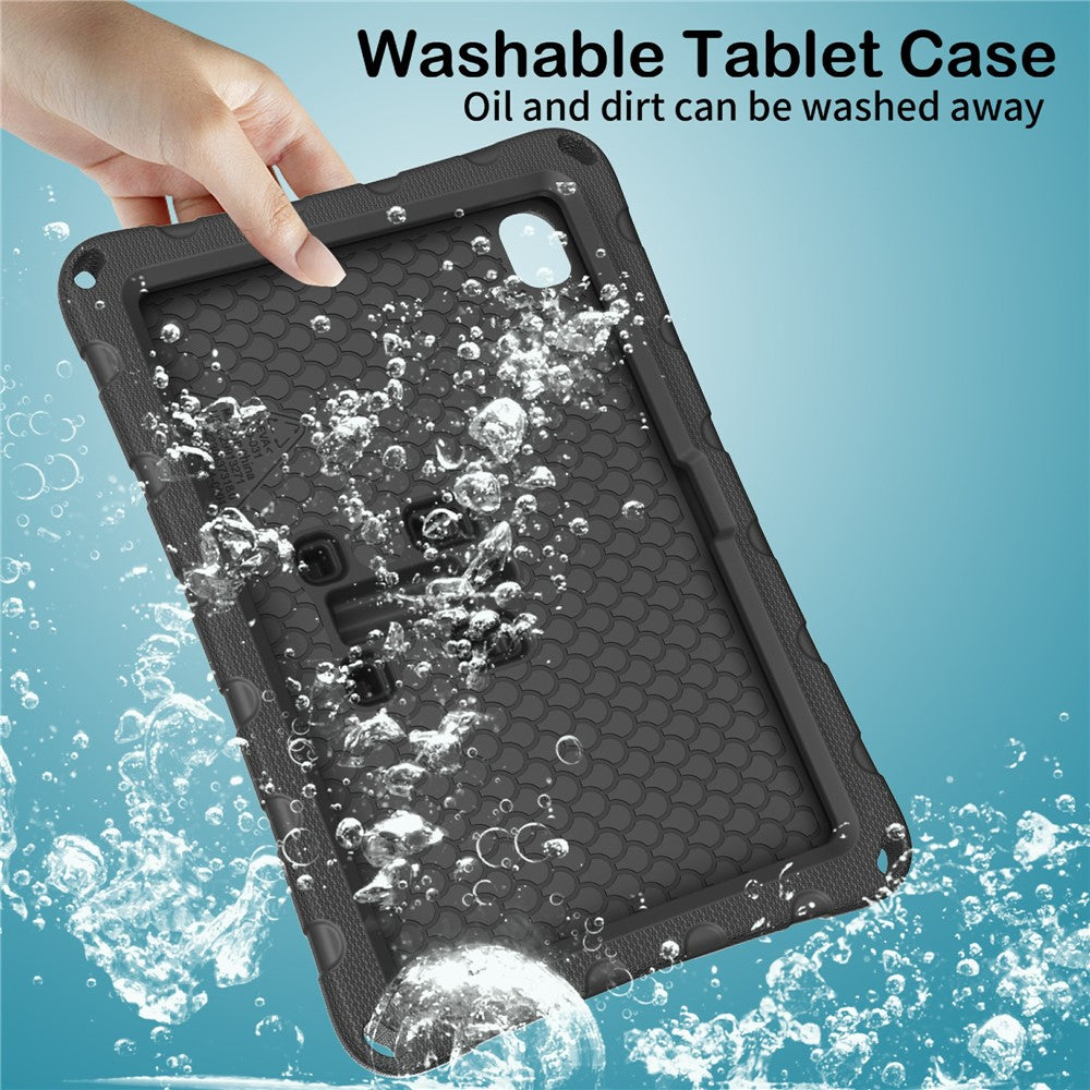 For Xiaomi Redmi Pad 2 SE / Pad 2 9.7 Case Butterfly Kickstand EVA Tablet Cover with Shoulder Strap
