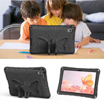 For Xiaomi Redmi Pad 2 SE / Pad 2 9.7 Case Butterfly Kickstand EVA Tablet Cover with Shoulder Strap