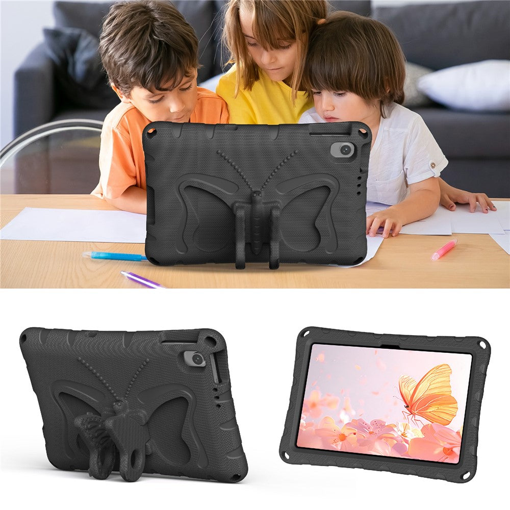 For Xiaomi Redmi Pad 2 SE / Pad 2 9.7 Case Butterfly Kickstand EVA Tablet Cover with Shoulder Strap