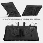 Tablet Case For Lenovo Idea Tab Plus / Xiaomi Redmi Pad 2 Pro / Pad Pro / Pad Pro 5G / Poco Pad 4G / Pad M1 / Honor Pad 20 / Pad V8 Pro / Pad 10 , Butterfly Kickstand EVA Cover with Shoulder Strap