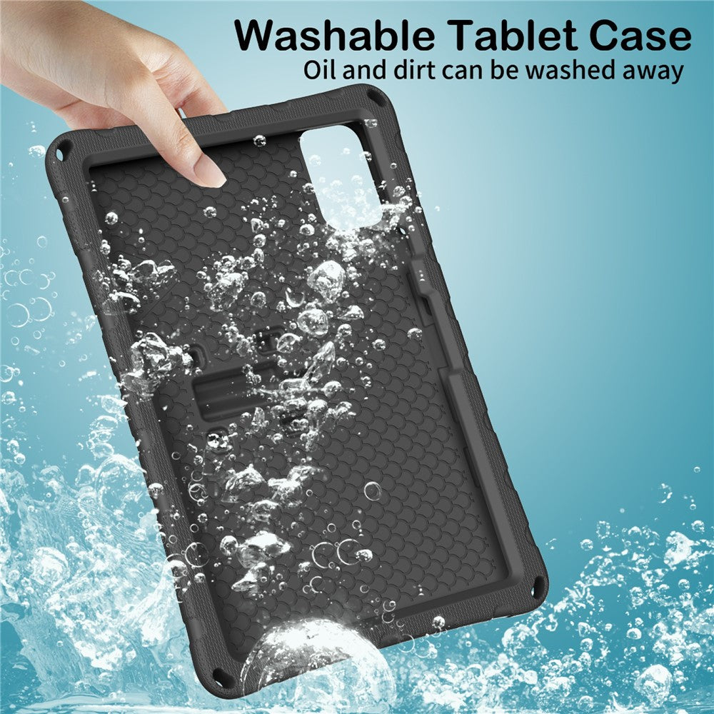 Tablet Case For Lenovo Idea Tab Plus / Xiaomi Redmi Pad 2 Pro / Pad Pro / Pad Pro 5G / Poco Pad 4G / Pad M1 / Honor Pad 20 / Pad V8 Pro / Pad 10 , Butterfly Kickstand EVA Cover with Shoulder Strap