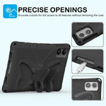 Tablet Case For Lenovo Idea Tab Plus / Xiaomi Redmi Pad 2 Pro / Pad Pro / Pad Pro 5G / Poco Pad 4G / Pad M1 / Honor Pad 20 / Pad V8 Pro / Pad 10 , Butterfly Kickstand EVA Cover with Shoulder Strap