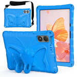 Surfplattaskal för Huawei MatePad 11.5 (2026) / MatePad 11.5 2025 / MatePad 11.5 S (2025) / Honor Pad V9 / Pad GT, Fjärilsstöd EVA-fodral med axelrem