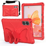 Surfplattaskal för Huawei MatePad 11.5 (2026) / MatePad 11.5 2025 / MatePad 11.5 S (2025) / Honor Pad V9 / Pad GT, Fjärilsstöd EVA-fodral med axelrem