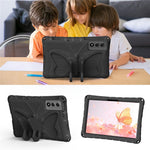 For Lenovo Yoga Tab 11.1 / TECNO Megapad SE Case Butterfly Kickstand EVA Tablet Cover with Shoulder Strap