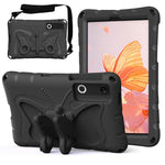 For Lenovo Legion Y700 (Gen 5) / Y700 Gen 4 Case Butterfly Kickstand EVA Tablet Cover with Shoulder Strap