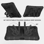 For Lenovo Legion Y700 (Gen 5) / Y700 Gen 4 Case Butterfly Kickstand EVA Tablet Cover with Shoulder Strap