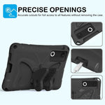 For Lenovo Legion Y700 (Gen 5) / Y700 Gen 4 Case Butterfly Kickstand EVA Tablet Cover with Shoulder Strap