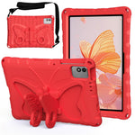 Tablet Case For Honor Pad X9 / Pad X8a / Pad X8b / Infinix XPAD 30E / Xpad 20 / TECNO Megapad 11 , Butterfly Kickstand EVA Cover with Shoulder Strap