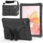 Tablet Case For Xiaomi Poco Pad X1 / Pad 8 / Pad 8 Pro / Pad 7 / Pad 7 Pro , Butterfly Kickstand EVA Cover with Shoulder Strap