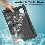 Tablet Case For Xiaomi Poco Pad X1 / Pad 8 / Pad 8 Pro / Pad 7 / Pad 7 Pro , Butterfly Kickstand EVA Cover with Shoulder Strap