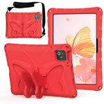 Tablet Case For Xiaomi Poco Pad X1 / Pad 8 / Pad 8 Pro / Pad 7 / Pad 7 Pro , Butterfly Kickstand EVA Cover with Shoulder Strap