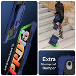 For Lenovo Idea Tab Pro Gen 2 / Xiaoxin Pad Pro 13 Case Silicone + PC Hand Grip Kickstand Tablet Cover with Shoulder Strap