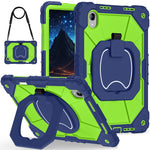 For Lenovo Idea Tab Pro Gen 2 / Xiaoxin Pad Pro 13 Case Silicone + PC Hand Grip Kickstand Tablet Cover with Shoulder Strap
