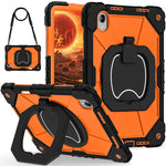 For Lenovo Idea Tab Pro Gen 2 / Xiaoxin Pad Pro 13 Case Silicone + PC Hand Grip Kickstand Tablet Cover with Shoulder Strap