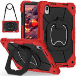 For Lenovo Idea Tab Pro Gen 2 / Xiaoxin Pad Pro 13 Case Silicone + PC Hand Grip Kickstand Tablet Cover with Shoulder Strap
