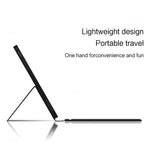 For Huawei MatePad Pro Max Leather Case + Touchpad Bluetooth-Compatible Keyboard (without Backlit)
