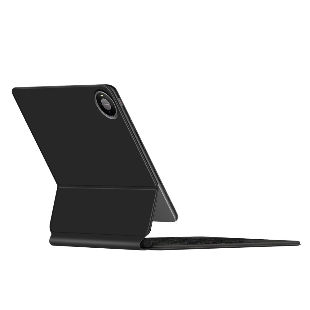 For Huawei MatePad Pro Max Magnetic Floating Bluetooth-Compatible Keyboard (English) + Leather Tablet Case