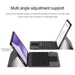 Läderfodral till Oppo Pad 6 + Pekplatta, Bluetooth-kompatibelt tangentbord (utan bakgrundsbelysning)