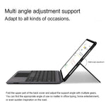 Läderfodral till Oppo Pad 6 + Pekplatta, Bluetooth-kompatibelt tangentbord (utan bakgrundsbelysning)