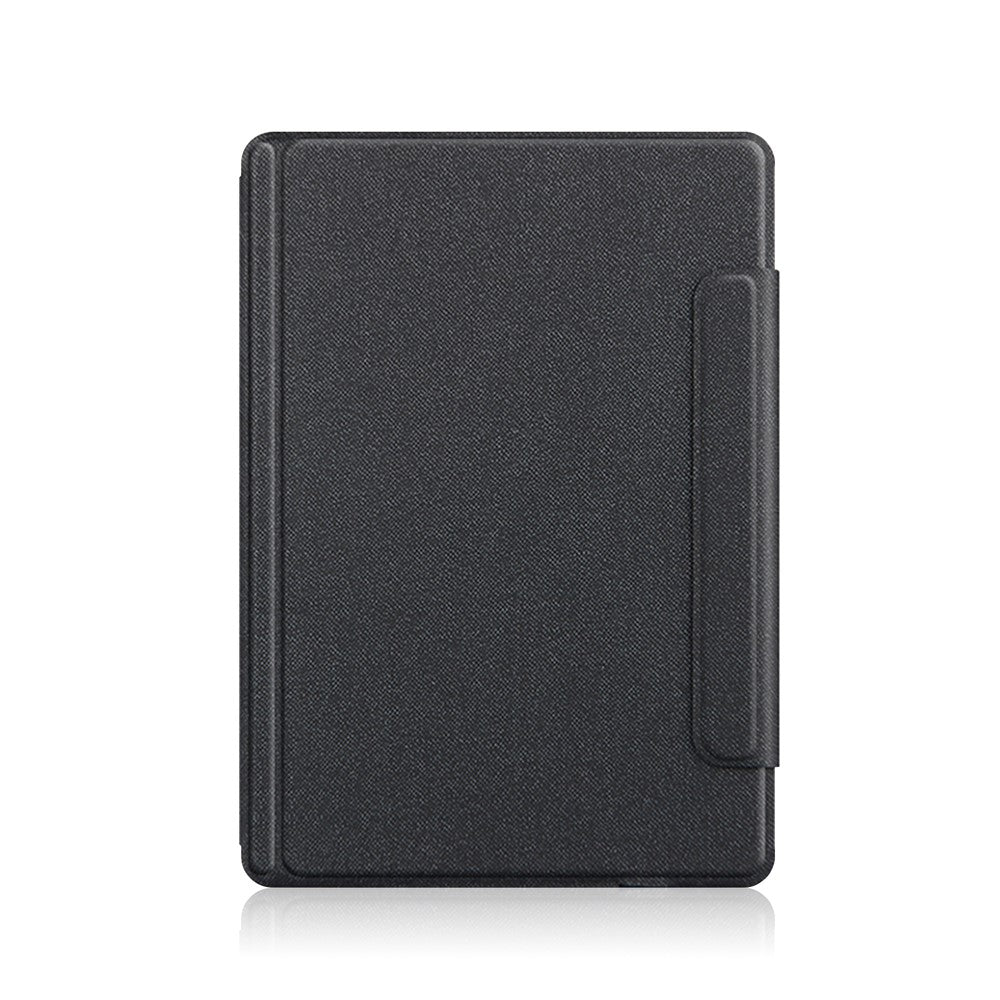 For Oppo Pad 6 Leather Case + Touchpad Bluetooth-Compatible Keyboard (without Backlit)