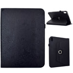 For Samsung Galaxy Tab S11 Case Butterfly Flower Imprint Leather Tablet Cover with Rotary Stand Card Holder