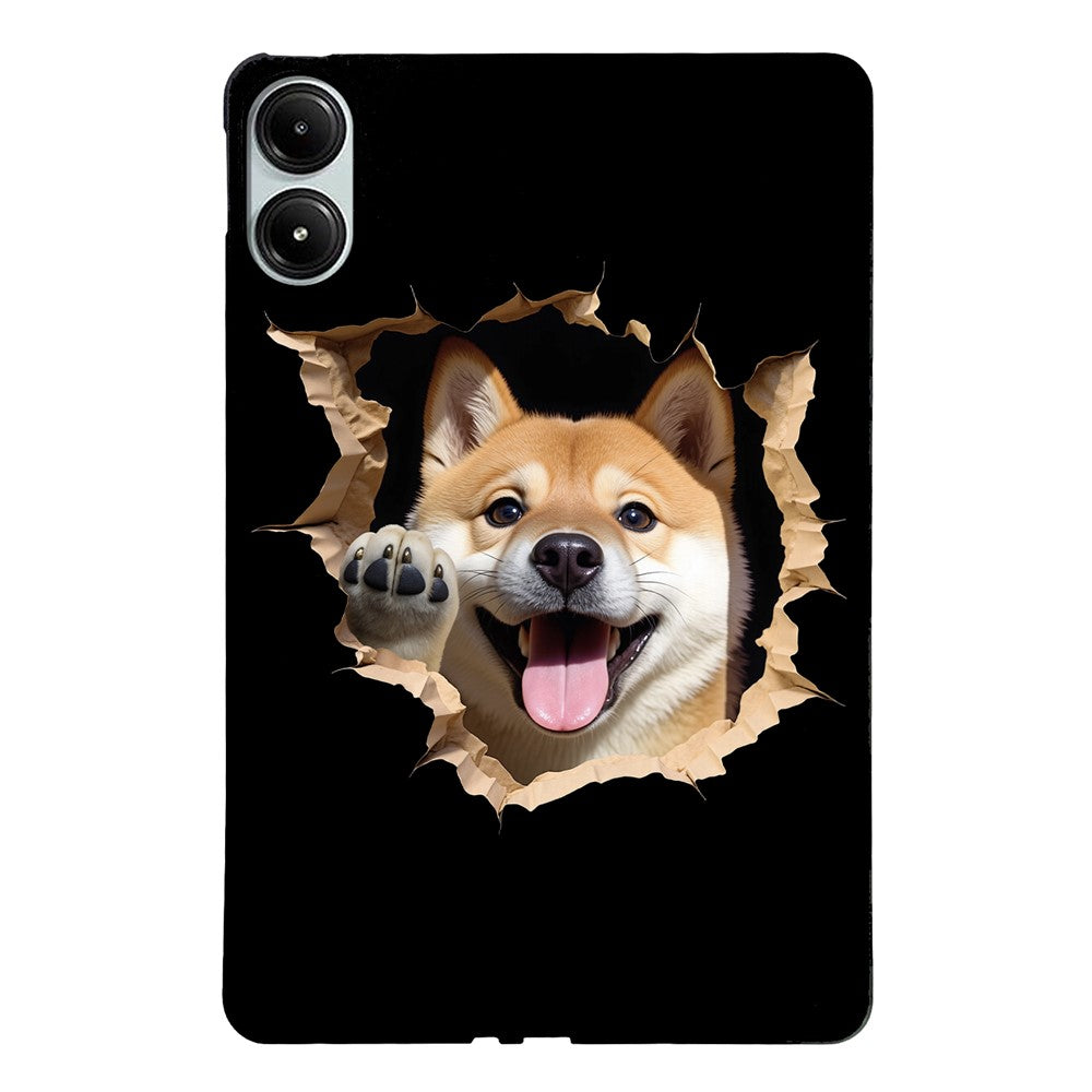 Tablet Case for Xiaomi Poco Pad 4G / Redmi Pad Pro / Pad Pro 5G Pattern Printing Soft TPU Cover