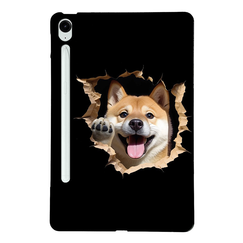 Til Samsung Galaxy Tab S10 FE+ Cover med Mønsterprint Blødt TPU Tablet Cover