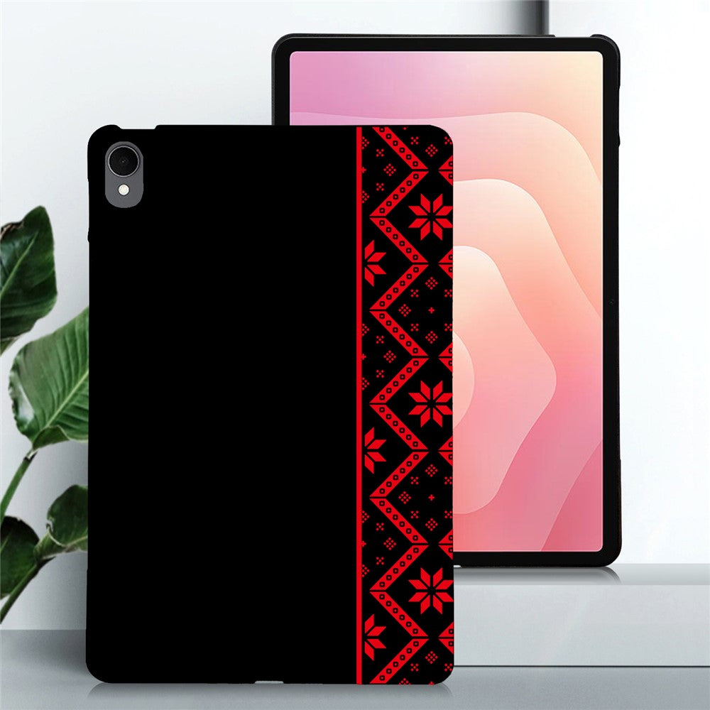 Til Samsung Galaxy Tab S11 Cover Mønstertryk Blødt TPU Tablet Cover