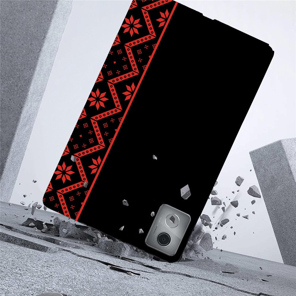 Lenovo Tab M11 Plus-fodral Mönstertryck Mjukt TPU-surfplatta