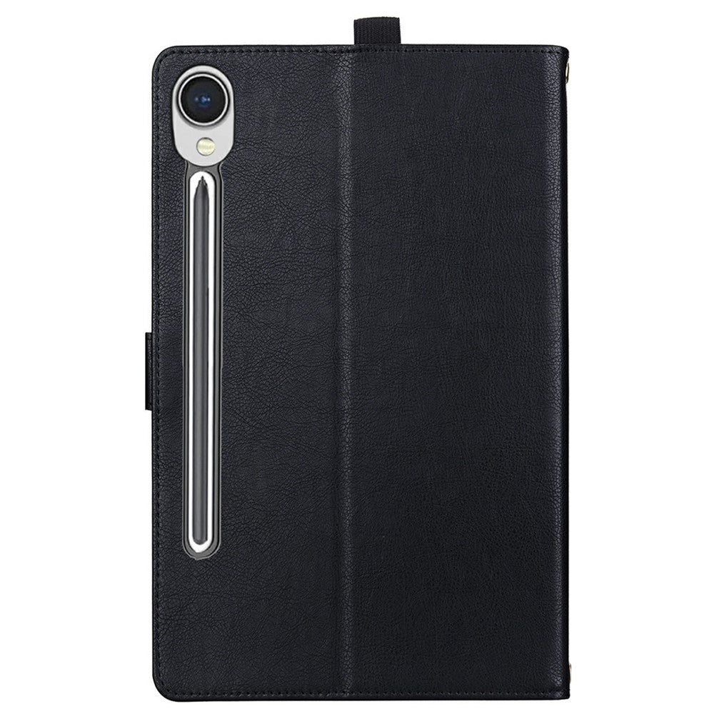 Til Samsung Galaxy Tab S9 FE / Tab S10 FE / Tab S10 Lite Cover Frontlomme Business Læder Tablet Cover med Kortlomme Stand