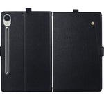 Til Samsung Galaxy Tab S9 FE / Tab S10 FE / Tab S10 Lite Cover Frontlomme Business Læder Tablet Cover med Kortlomme Stand