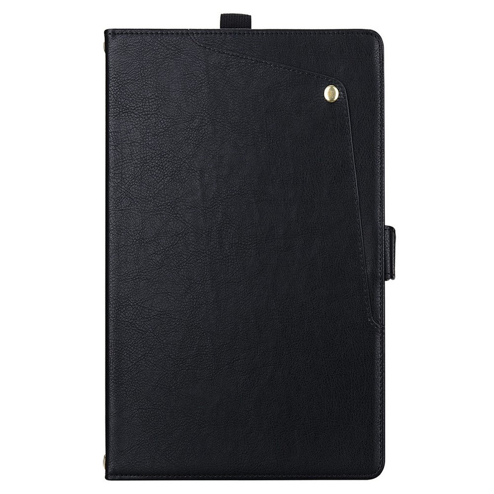 Til Samsung Galaxy Tab S9 FE / Tab S10 FE / Tab S10 Lite Cover Frontlomme Business Læder Tablet Cover med Kortlomme Stand