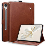 Til Samsung Galaxy Tab S9 FE / Tab S10 FE / Tab S10 Lite Cover Frontlomme Business Læder Tablet Cover med Kortlomme Stand